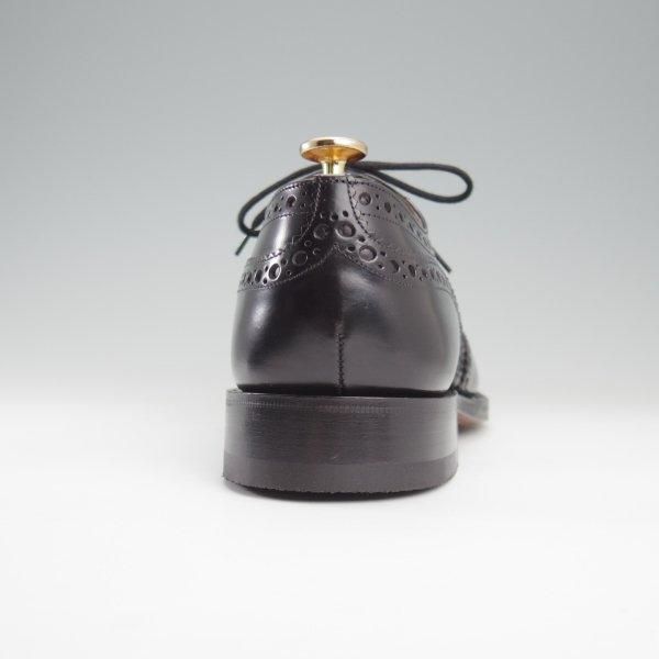 未使用★チャーチ 70G/UK7【定価￥176,000-★BURWOOD/バーウッド】81ラスト/フルブローグ/黒/メンズ/Church's★l747