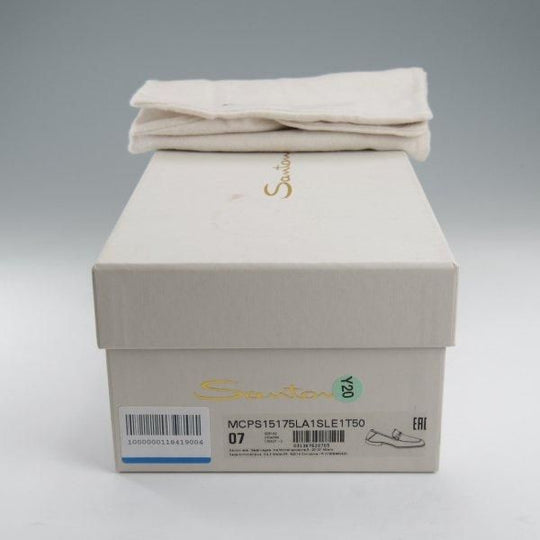 未使用★(伊)サントーニ SIZE 7【ビットローファー★シボ革/スリッポン】濃茶/メンズ/Santoni★l748