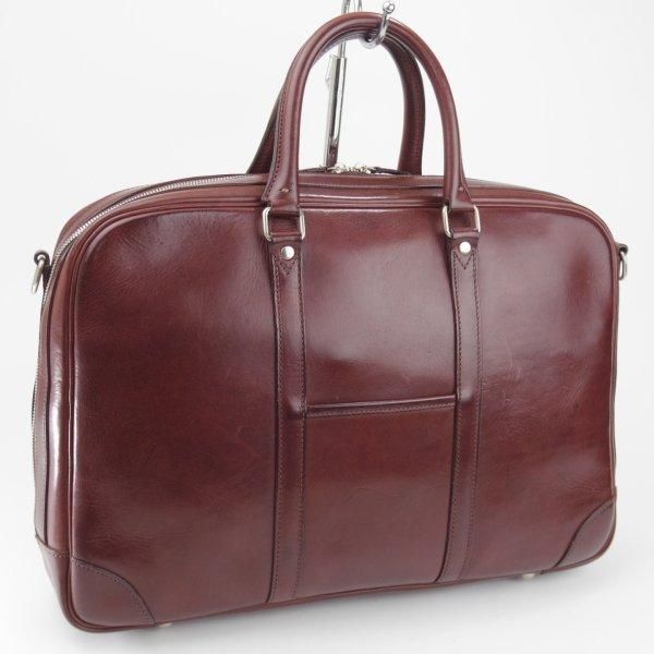 万双【シングル天ファスナー/ブリーフケース】｜高級中古革靴