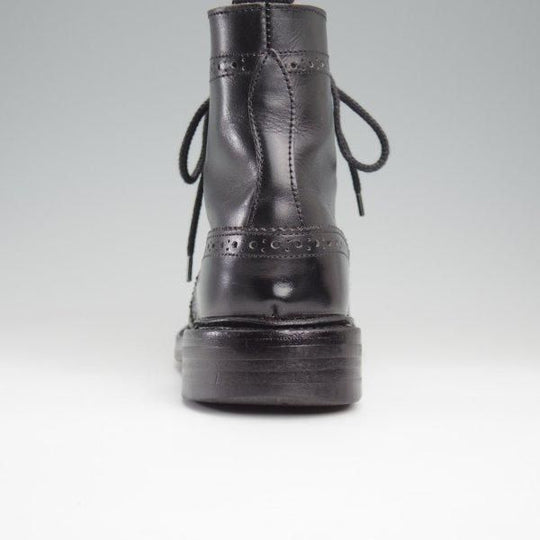 極上★トリッカーズ(レディース) SIZE 5.5【同系モデル定価￥132,000-★MALTON/モールトン】L2508/カントリーブーツ/黒/Tricker's★l757
