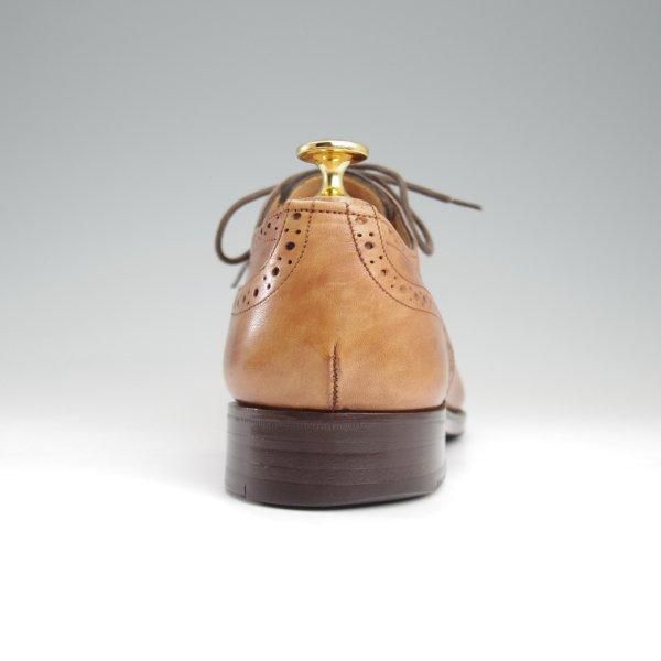極上★トリッカーズ SIZE 6【現行定価10万円以上★セミブローグ/KENSINGTON】ケンジントン/カーフ/薄茶/メンズ/Tricker's★l762