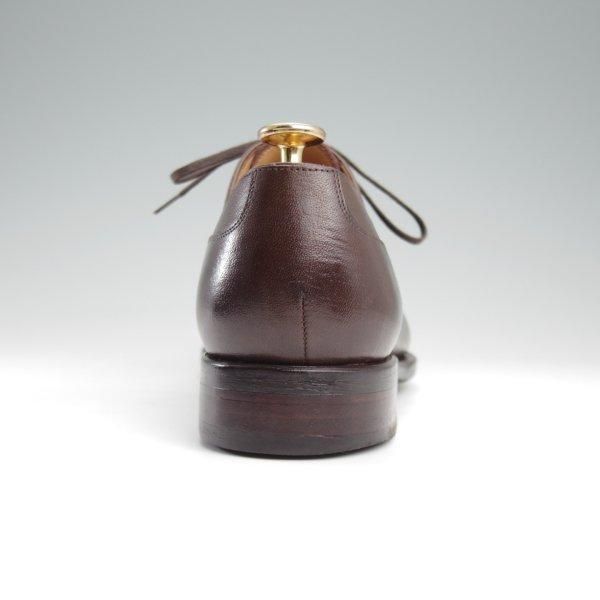 美品★(スペイン製)TLB Mallorca/ティーエルビー SIZE 6【合計定価￥92,400-★純正シューツリー付/ハッチグレイン】Uチップ/濃茶★l763