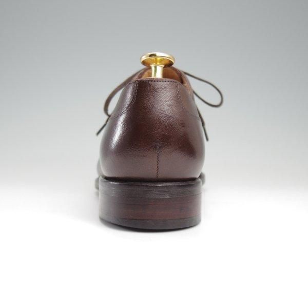 美品★(スペイン製)TLB Mallorca/ティーエルビー SIZE 6【合計定価￥92,400-★純正シューツリー付/ハッチグレイン】Uチップ/濃茶★l763