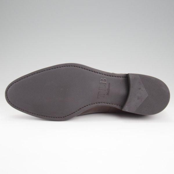 美品★(スペイン製)TLB Mallorca/ティーエルビー SIZE 6【合計定価￥92,400-★純正シューツリー付/ハッチグレイン】Uチップ/濃茶★l763