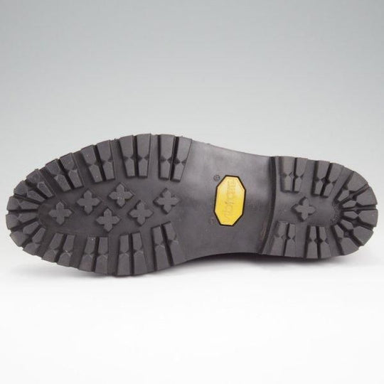 極美品★(東欧)VASS/ヴァーシュ SIZE 38.5【モデル定価￥159,500-★London 5-eyelet/プレーントゥ】BPラスト/カーフ/黒/メンズ★l764