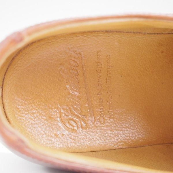 極美品★パラブーツ SIZE 8【定価￥96,800-★シャンボード/CHAMBORD】MARRON/マロン/リスレザー/TEXソール/Uチップ/茶/Paraboot★l765