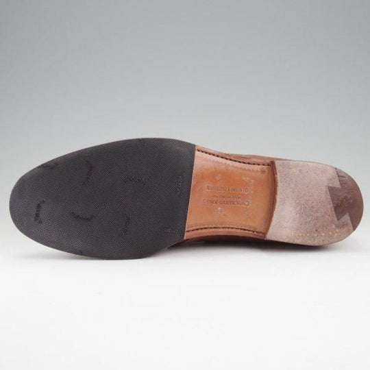 極美品★クロケット&ジョーンズ 8E【貴重★ウイスキーコードバン仕様/(香港)TASSELS別注】CHUKKA/チャッカブーツ/Crockett&Jones★l768