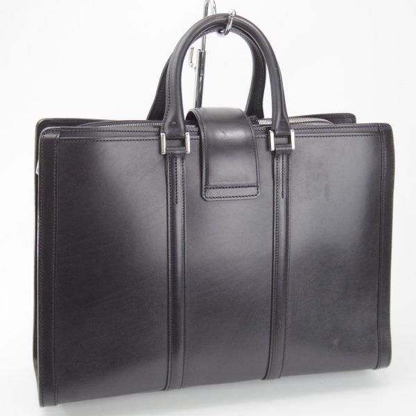 中古｜万双/ダブル天ファスナー/ブライドルレザー仕様/ブリーフケース