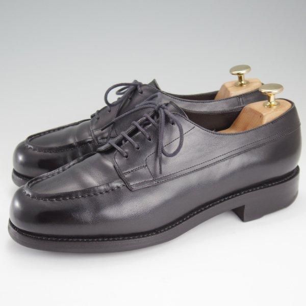 極上★(浅草)RENDO/レンド SIZE 7.5【定価￥73,700-★GB001/リッジウェイソール仕様】Uチップ/カーフ/黒/メンズ★l769