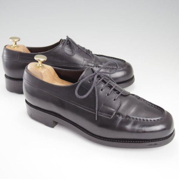 極上★(浅草)RENDO/レンド SIZE 7.5【定価￥73,700-★GB001/リッジウェイソール仕様】Uチップ/カーフ/黒/メンズ★l769