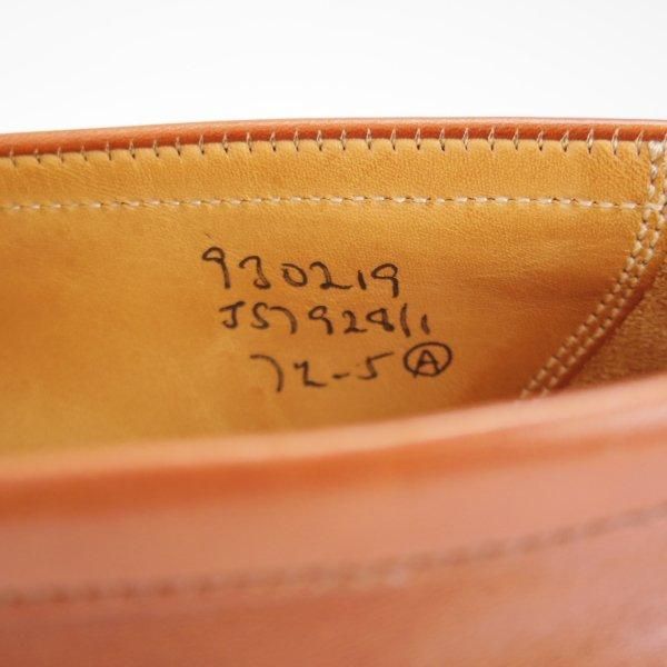 美品★トリッカーズ SIZE 7.5【現行定価10万円以上★コインローファー/JS7928】スリッポン/カーフ/茶/メンズ/Tricker's★l770