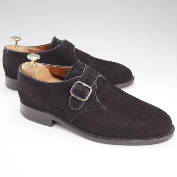 中古｜オールデン【モンクストラップ/スエード/黒】｜studio.CBR