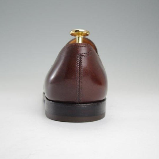 極上★ジョンロブ 6EE【現行定価￥254,100-★ロペス/LOPEZ】4395ラスト/コインローファー/カーフ/濃茶/メンズ/JOHN LOBB★l775