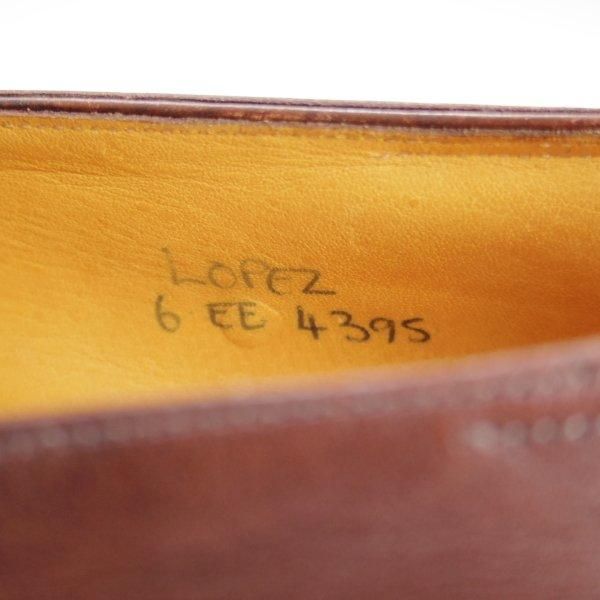 極上★ジョンロブ 6EE【現行定価￥254,100-★ロペス/LOPEZ】4395ラスト/コインローファー/カーフ/濃茶/メンズ/JOHN LOBB★l775