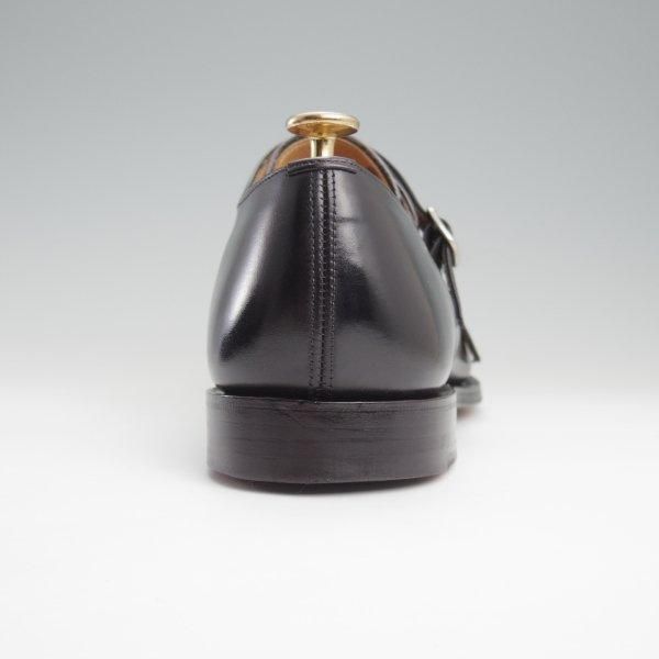 極美品★チャーチ 80G/UK8【定価￥192,500-★COWES/カウズ/173ラスト】ダブルモンク/カーフ/黒/メンズ/Church's★l782