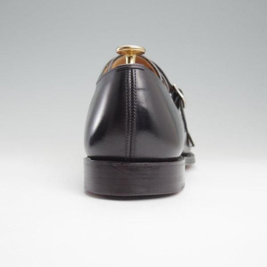 極美品★チャーチ 80G/UK8【定価￥192,500-★COWES/カウズ/173ラスト】ダブルモンク/カーフ/黒/メンズ/Church's★l782