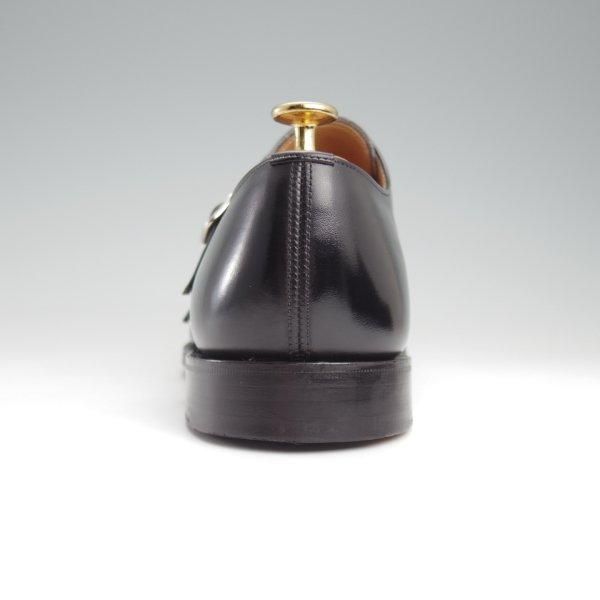 極美品★チャーチ 80G/UK8【定価￥192,500-★COWES/カウズ/173ラスト】ダブルモンク/カーフ/黒/メンズ/Church's★l782