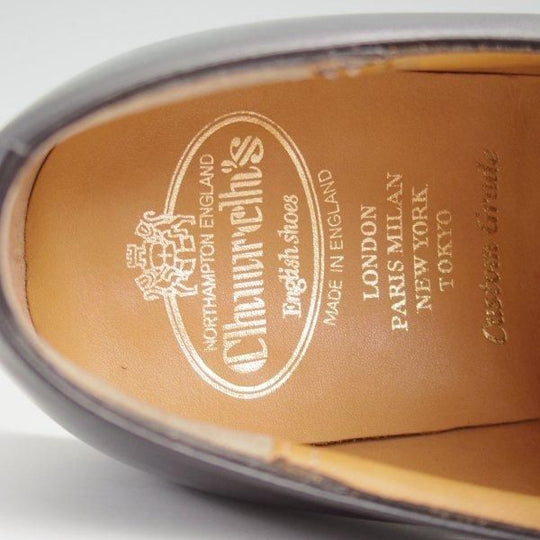 極美品★チャーチ 80G/UK8【定価￥192,500-★COWES/カウズ/173ラスト】ダブルモンク/カーフ/黒/メンズ/Church's★l782