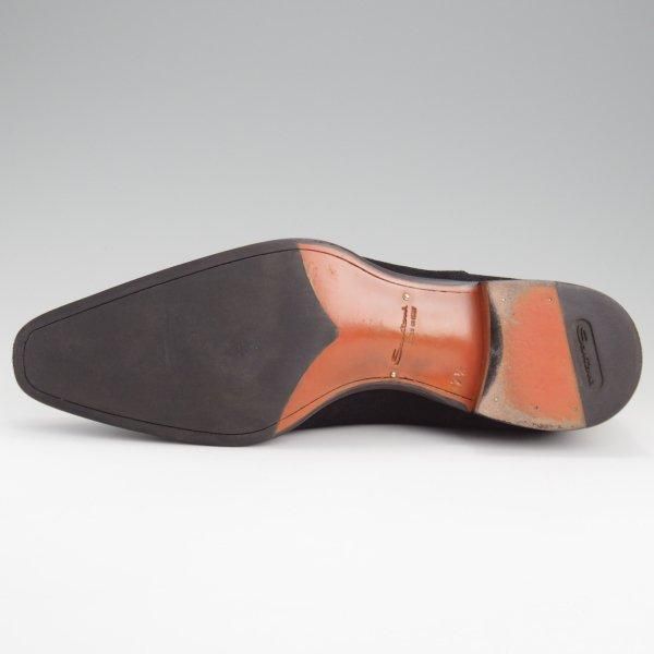 極美品☆(伊)サントーニ SIZE 7.5【☆ストレートチップ/15004