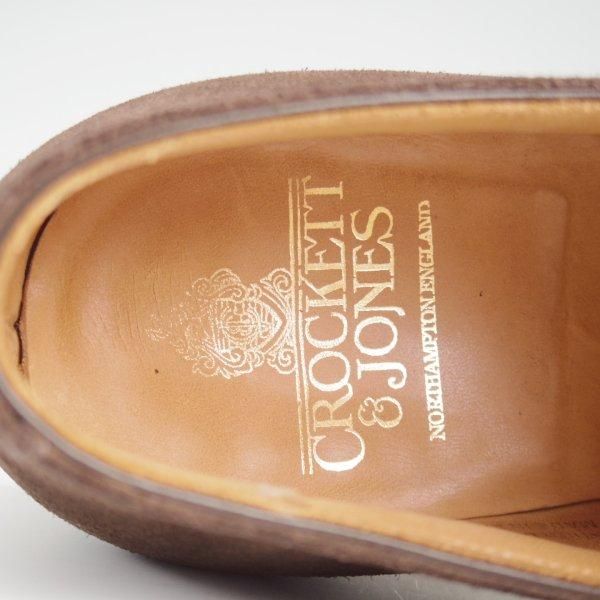 極美品★クロケット&ジョーンズ 6.5E【同系モデル定価￥99,000-★LOWNDES/ダイナイトソール】348ラスト/濃茶/Crockett&Jones★l787