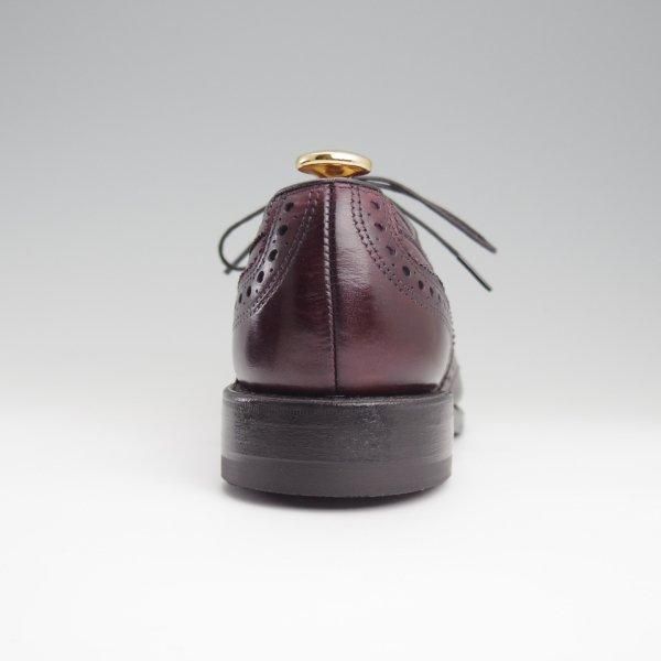 極美品★(米)アレンエドモンズ 6D【現行定価10万円程度★McAllister/フルブローグ】カーフ/赤茶/メンズ/ALLEN EDMONDS★l788