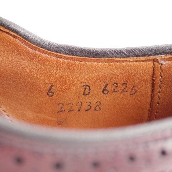 極美品★(米)アレンエドモンズ 6D【現行定価10万円程度★McAllister/フルブローグ】カーフ/赤茶/メンズ/ALLEN EDMONDS★l788