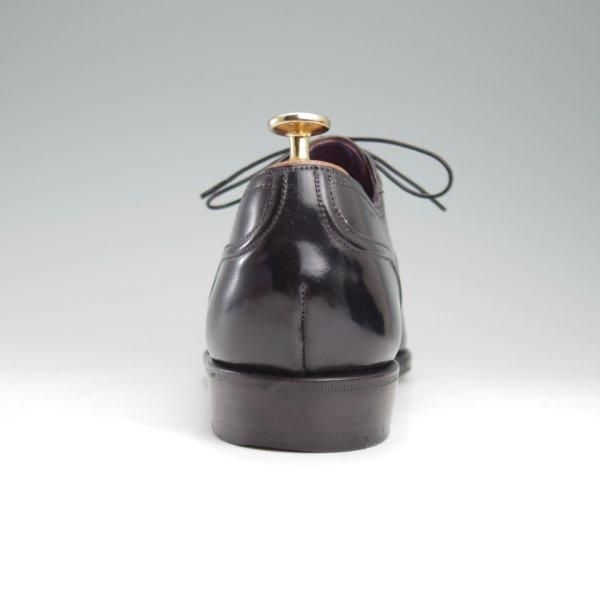 極美品★(スペイン製)カルミナ SIZE 7.5【定価￥123,120-★コードバン/トレーディングポスト別注】ストレートチップ/黒/CARMINA★l791