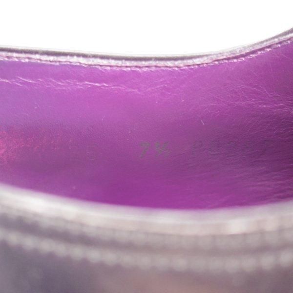極美品★(スペイン製)カルミナ SIZE 7.5【定価￥123,120-★コードバン/トレーディングポスト別注】ストレートチップ/黒/CARMINA★l791