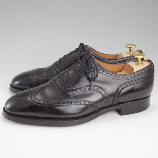 極上★チャーチ 70F/UK7【現行定価￥176,000-★旧チャーチ/73ラスト/CHETWYND】チェットウィンド/フルブローグ/カーフ/黒/Church's★l792