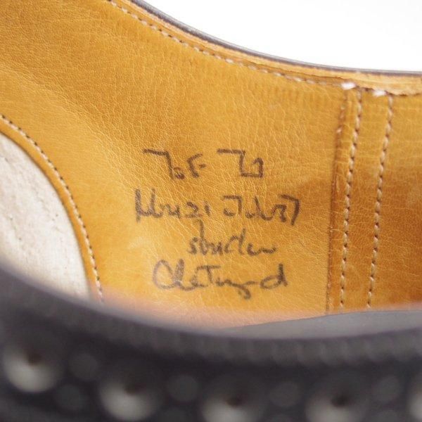 極上★チャーチ 70F/UK7【現行定価￥176,000-★旧チャーチ/73ラスト/CHETWYND】チェットウィンド/フルブローグ/カーフ/黒/Church's★l792