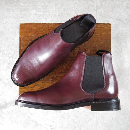 極美品★チャーチ 55F/UK5.5【貴重オーダー品★MTO現価格￥228,800-/プレステージカーフ仕様】173/サイドゴアブーツ/Church's★l793