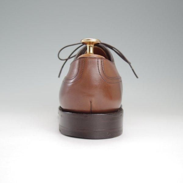 極美品★エドワードグリーン 7E【定価￥273,900-★ドーバー/DOVER/32ラスト】スキンステッチ/Uチップ/カーフ/濃茶/EDWARD GREEN★l800
