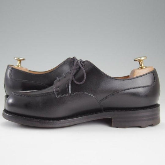 極上★J.M.ウエストン 5E【定価￥168,300-★ゴルフ/GOLF】641/31ラスト/Uチップ/ボックスカーフ/黒/メンズ/Weston/ウェストン★l802