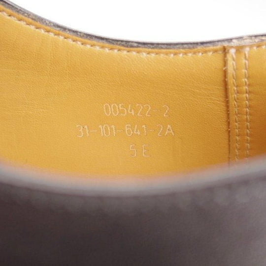 極上★J.M.ウエストン 5E【定価￥168,300-★ゴルフ/GOLF】641/31ラスト/Uチップ/ボックスカーフ/黒/メンズ/Weston/ウェストン★l802