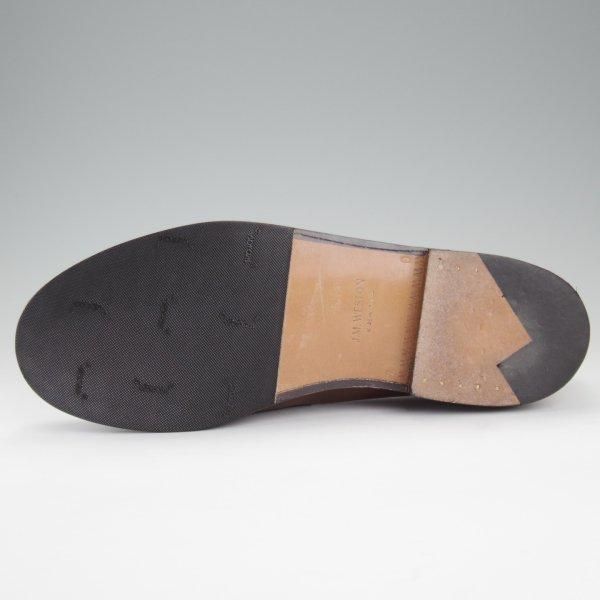 極美品★J.M.ウエストン 7D【定価￥151,800-★180/コインローファー】41ラスト/ボックスカーフ/タン/茶/Weston/ウェストン★l803