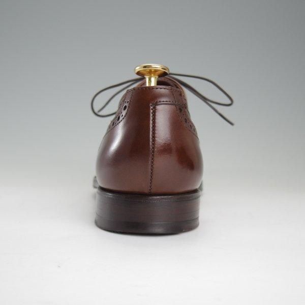 極美品★クロケット&ジョーンズ 6E【定価￥121,000-★COVENTRY/セミブローグ】コベントリー/341ラスト/カーフ/濃茶/Crockett&Jones★l804