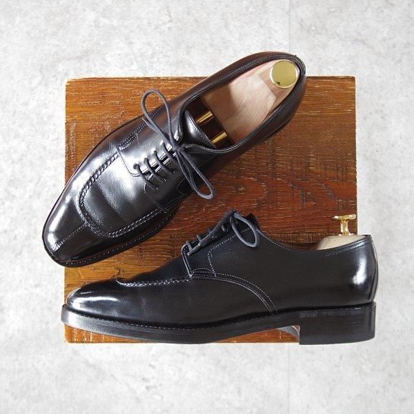ジョンロブ　JOHN LOBB （6.5） 革靴　デッキシューズ　スウェード　黒 ジョンロブ JOHN LOBB （6.5） 革靴 デッキシューズ スウェード