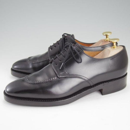 極上★ジョンロブ 5D【高額★スキンステッチ仕様/8896ラスト/BORDER】ボーダー/Uチップ/カーフ/黒/メンズ/JOHN LOBB★l806