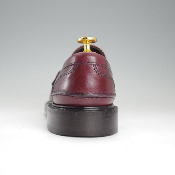 極美品★チャーチ 55F/UK5.5【貴重オーダー品★MTO価格20万円程度/プレステージカーフ仕様】126/コインローファー/赤茶/Church's★l807