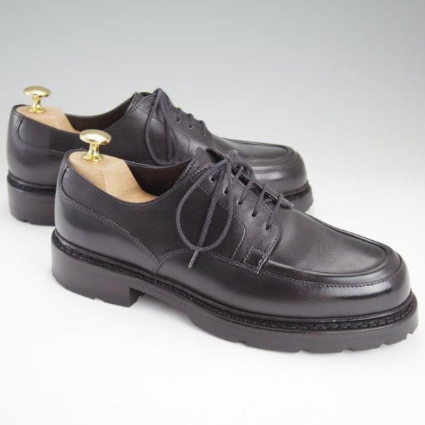 極美品★J.M.ウエストン SIZE 5.5【現行モデル定価￥165,000-★ユージーンゴルフ/Eugene Golf/926】Uチップ/黒/Weston/ウェストン★l809