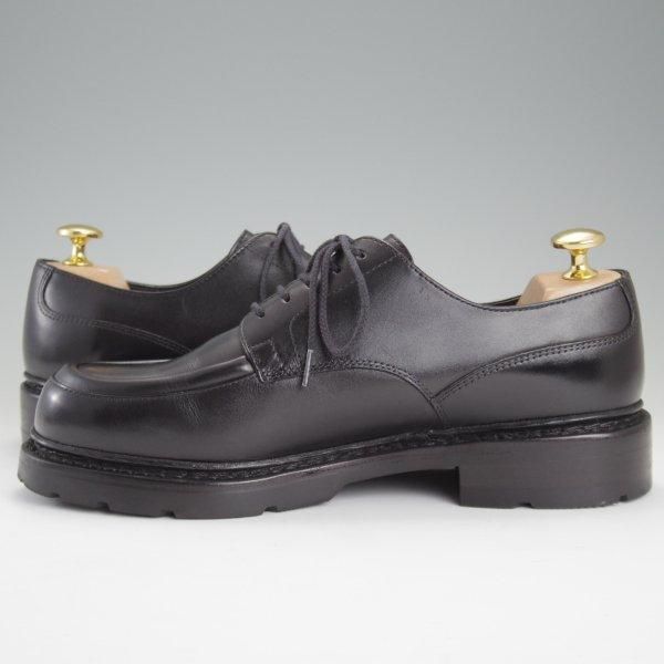 極美品★J.M.ウエストン SIZE 5.5【現行モデル定価￥165,000-★ユージーンゴルフ/Eugene Golf/926】Uチップ/黒/Weston/ウェストン★l809