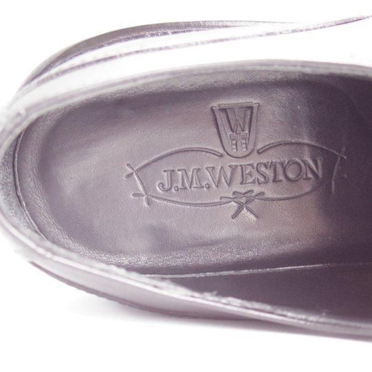 極美品★J.M.ウエストン SIZE 5.5【現行モデル定価￥165,000-★ユージーンゴルフ/Eugene Golf/926】Uチップ/黒/Weston/ウェストン★l809