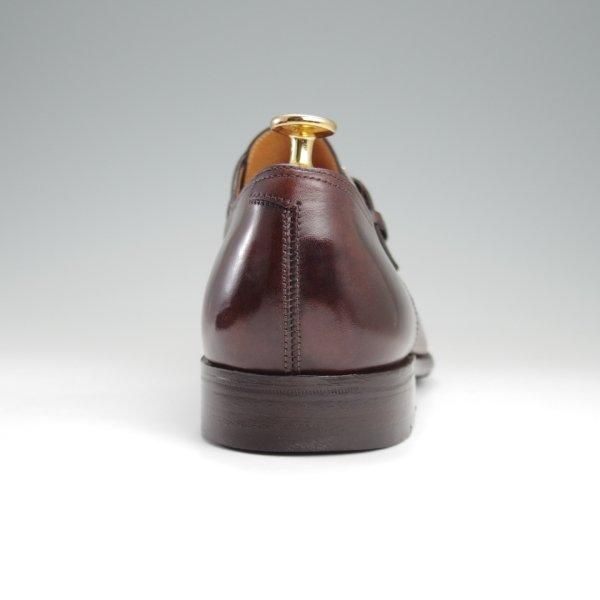 ★ジョンロブ SIZE 42.5/UK8程度【貴重★(仏)エルメス別注/HERMES/ミュージアムカーフ】H103ラスト/JARVIS/モンク/濃茶/JOHN LOBB★l812