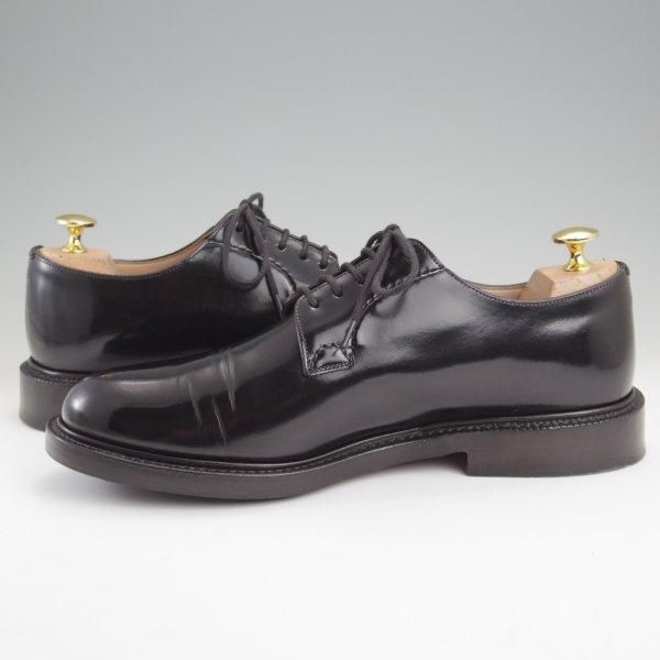 極上★チャーチ 70F/UK7【定価￥181,500-★シャノン/SHANNON】103ラスト/プレーントゥ/黒/メンズ/Church's★l815