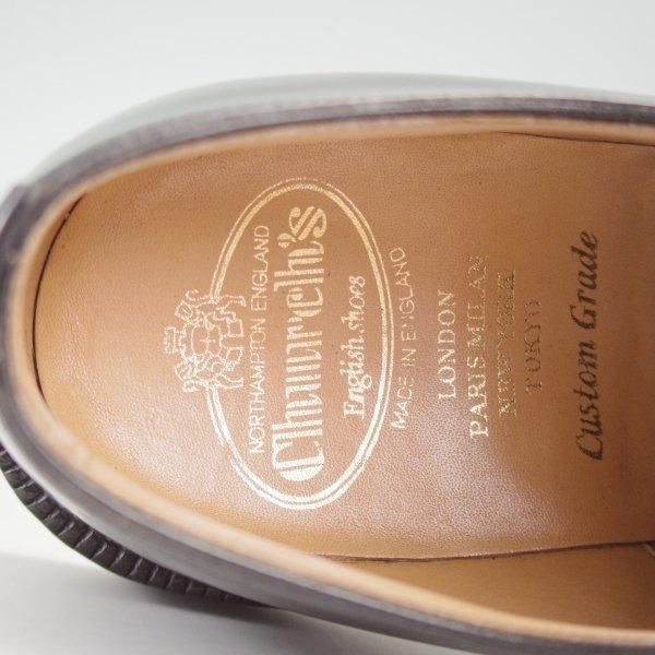 極上★チャーチ 70F/UK7【定価￥181,500-★シャノン/SHANNON】103ラスト/プレーントゥ/黒/メンズ/Church's★l815