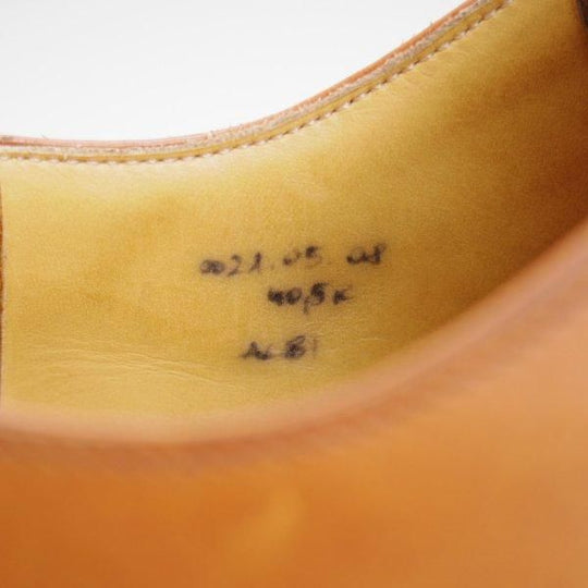 極上★(東欧)VASS/ヴァーシュ SIZE 40.5【現行定価15万円以上★純正シューツリー付/Vフロント】Kラスト/カーフ/茶/メンズ★l818