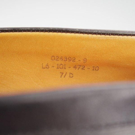 極上★J.M.ウエストン 7.5D【貴重★定番180のドレスアレンジモデル/クラリッジコレクション】472/コインローファー/黒/Weston★l819