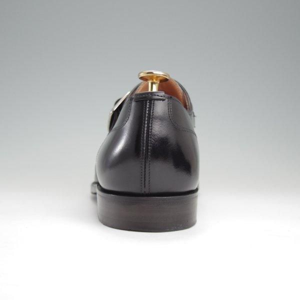 美品★(英)チーニー 7F【現定価7.4万円程度★シティコレクション/MOORGATE】11028ラスト/モンクストラップ/カーフ/黒/CHEANEY★l820