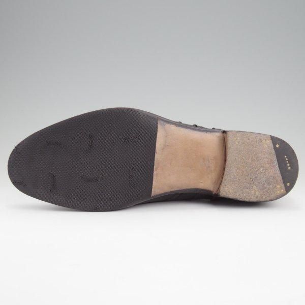 極上★(東欧)VASS/ヴァーシュ SIZE 40【モデル定価￥159,500-★純正シューツリー付/Budapest/P2ラスト】フルブローグ/カーフ/黒★l821