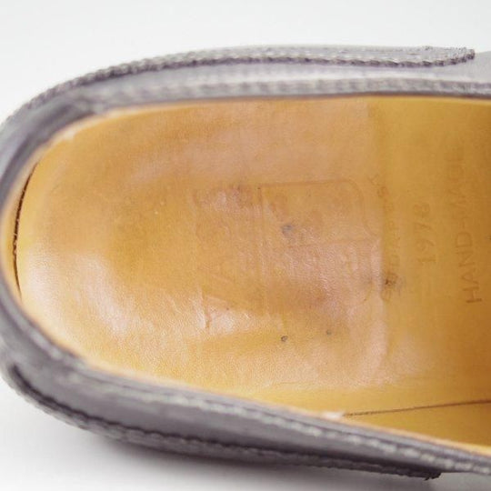 極上★(東欧)VASS/ヴァーシュ SIZE 40【モデル定価￥159,500-★純正シューツリー付/Budapest/P2ラスト】フルブローグ/カーフ/黒★l821